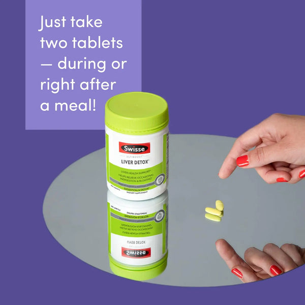 Swisse Liver Cleanse Detox & Repair Supplement