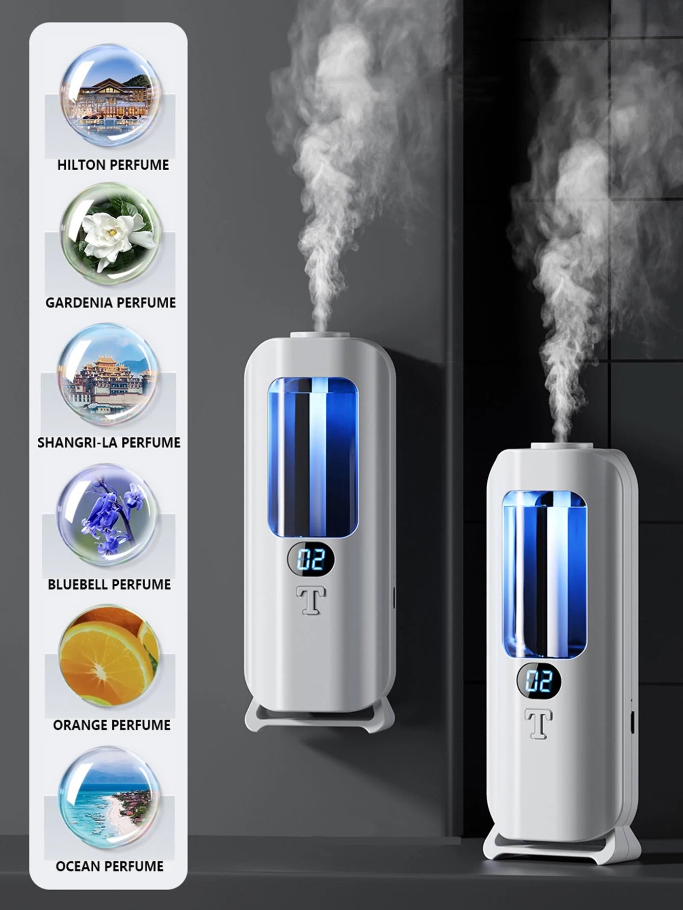 Automatic Colored Lights Aromatherapy Machine