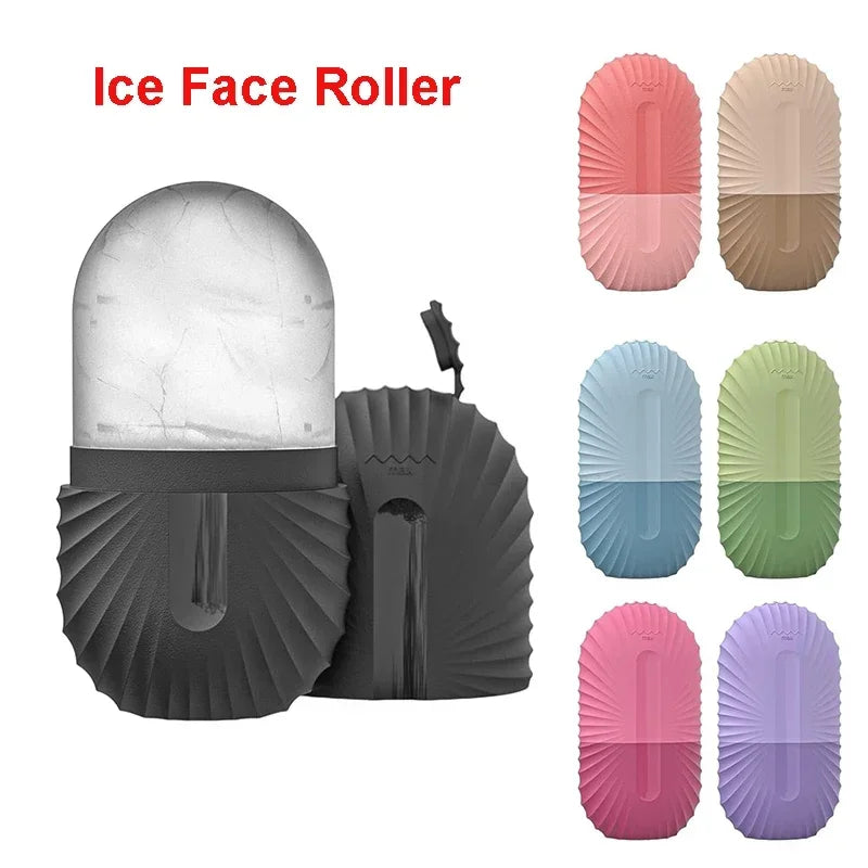 Silicone Ice Cube Face Roller Beauty Massage