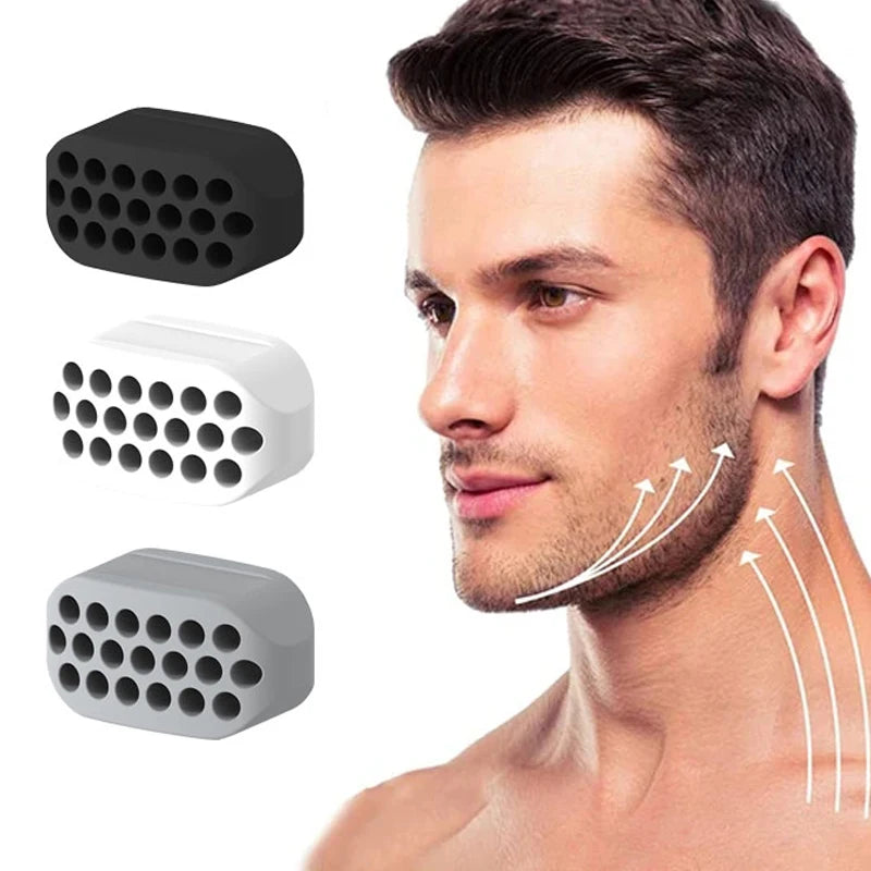 Silicone Jaw Line Exerciser, Face And Neck Muscle Trainer