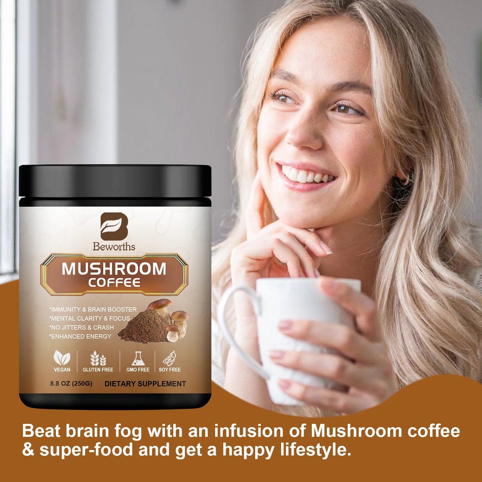 Mushroom Coffee Supplement