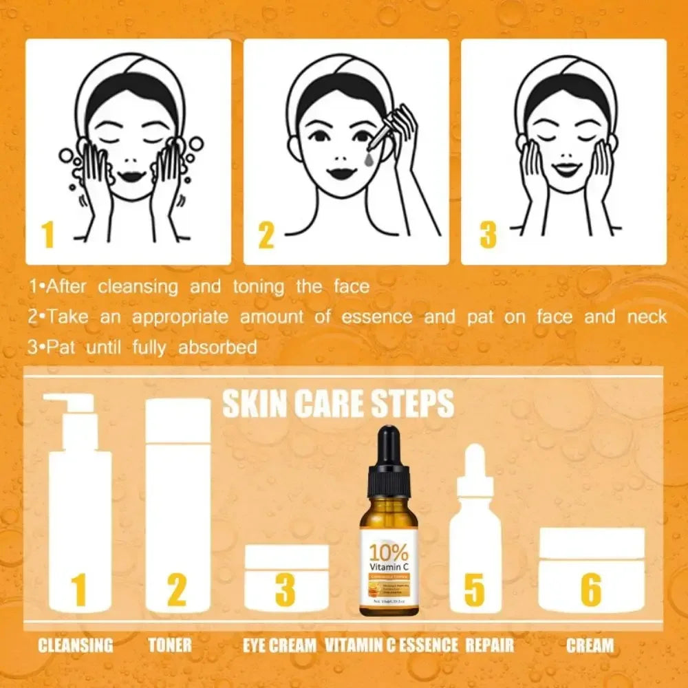 Vitamin C Serum for Face Whitening Hylauronic Acid