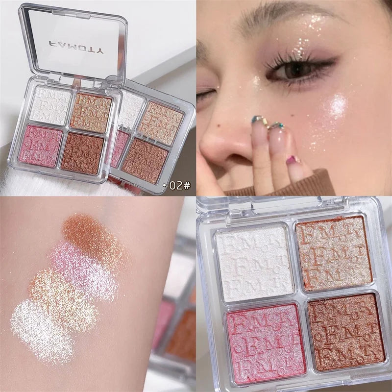 Diamond Highlighter Powder Palette