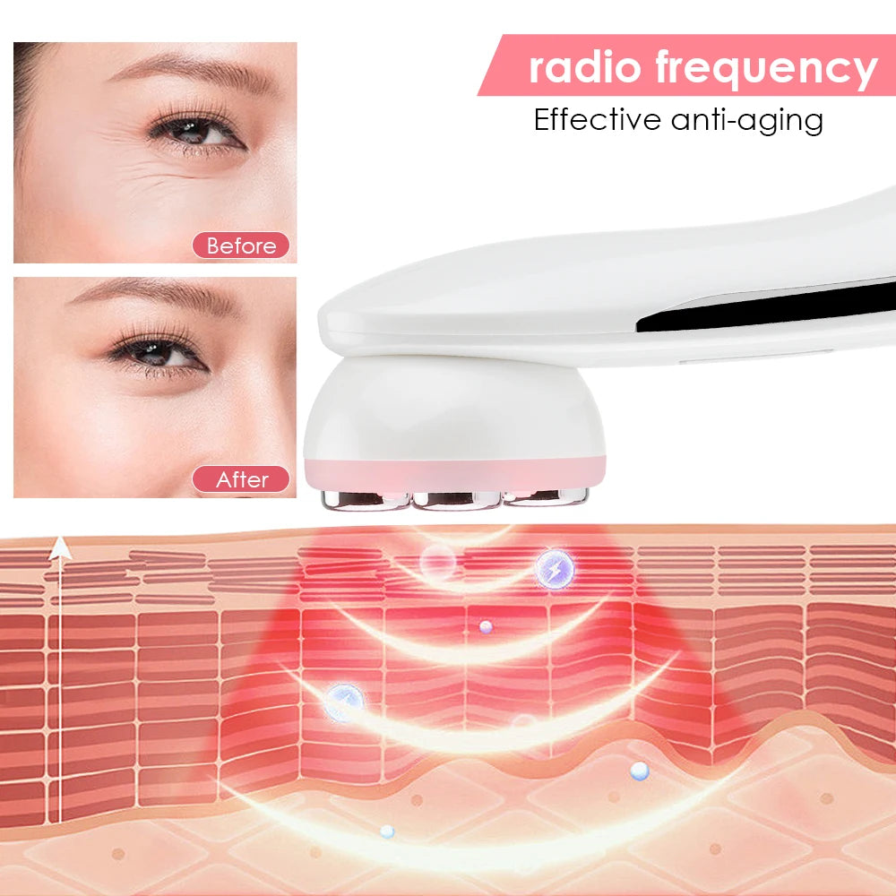 Radio Frequency Facial LED Photon Beauty Device