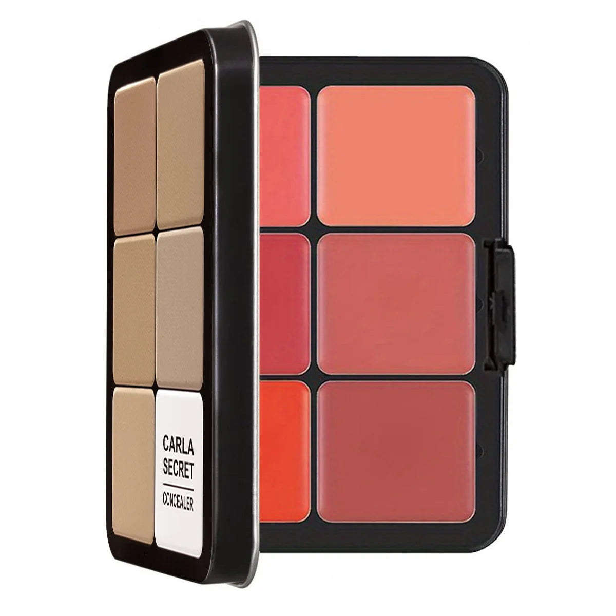 Multi-color iron box concealer blush Palette