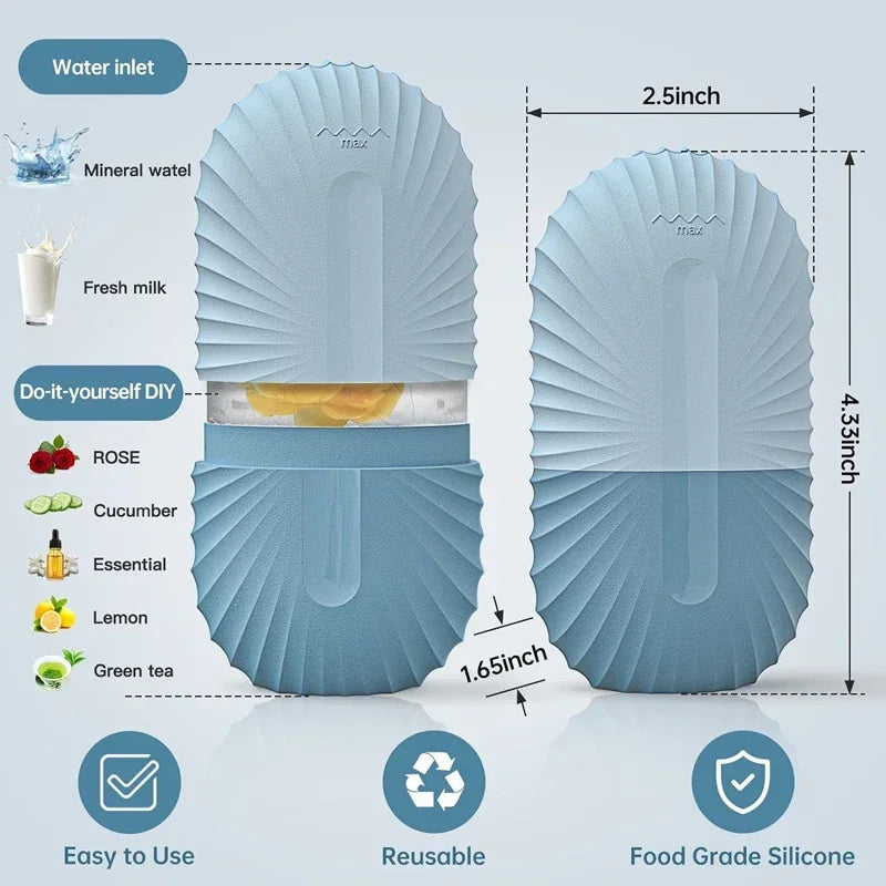 Silicone Ice Cube Face Roller Beauty Massage