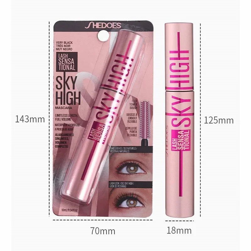 Waterproof 4D Mascara Lengthening Thick Black Mascara Extension