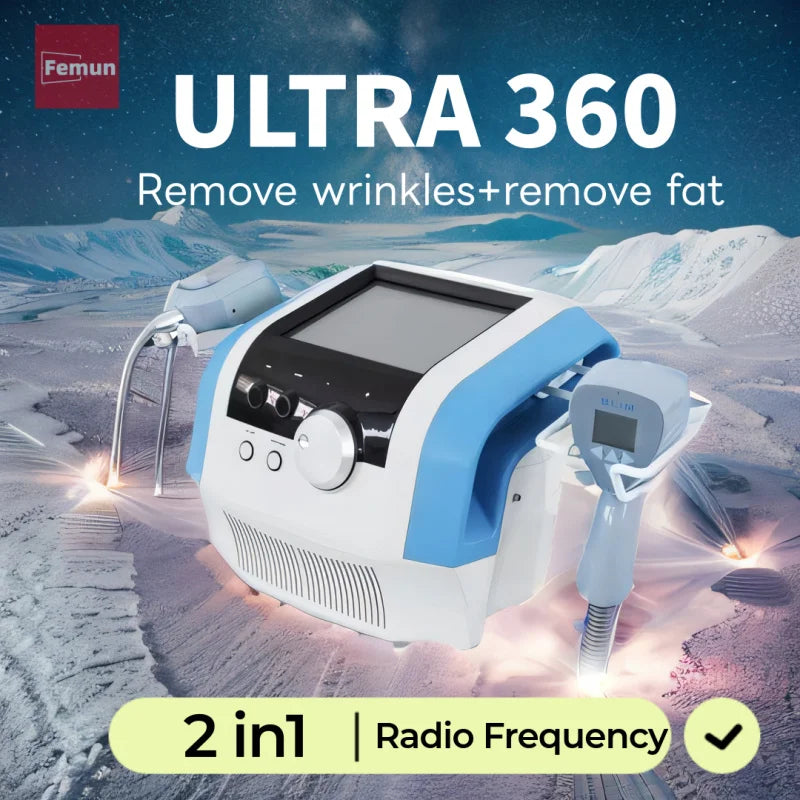 RF ULTRA 360 Body Contouring Cellulite Reduction Face Tightening Beauty Machine