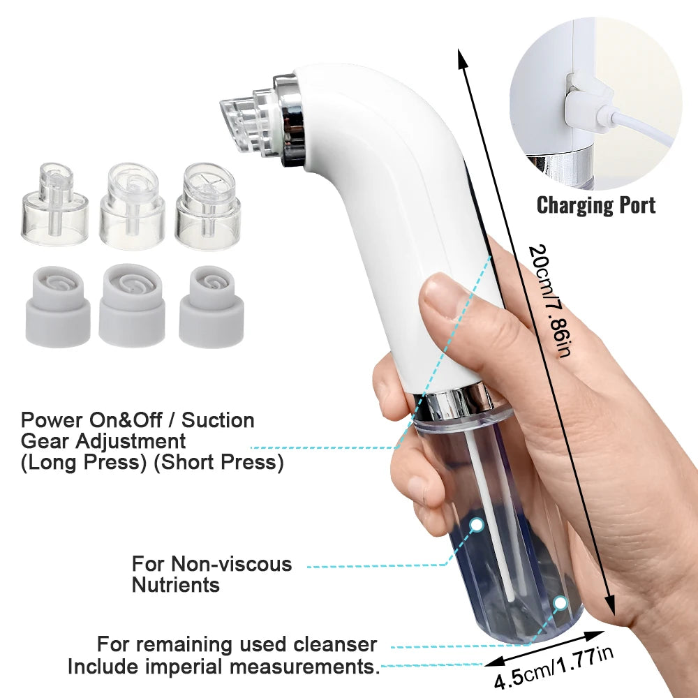 Blackhead Remover Pore Vacuum Face Cleaner