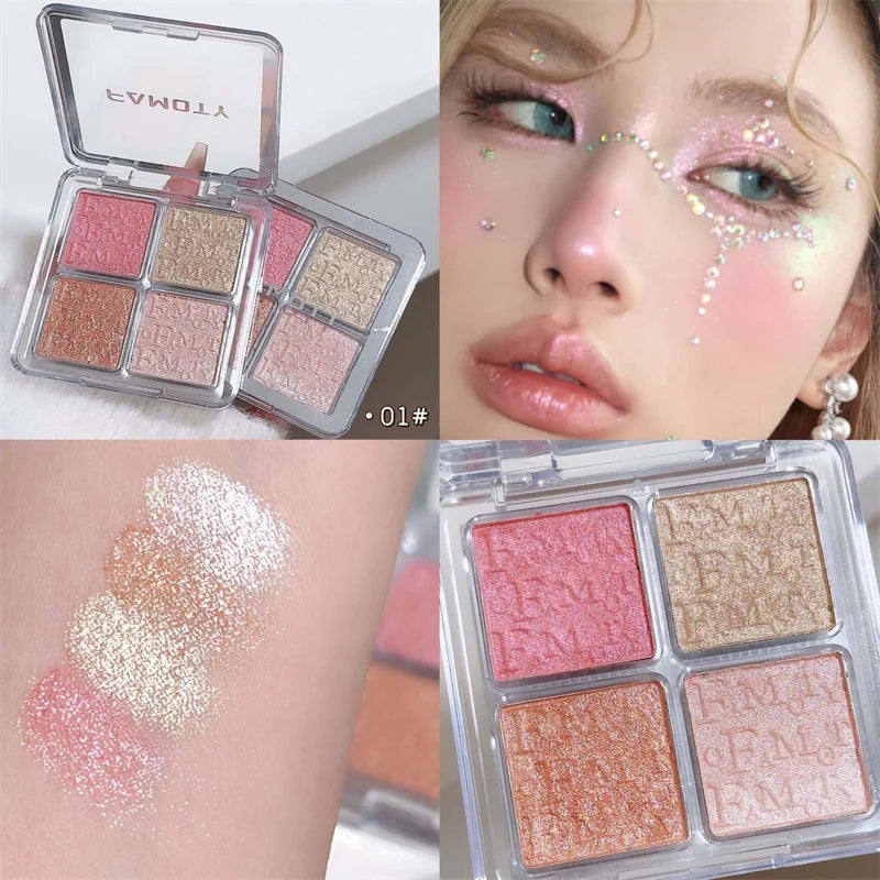 Diamond Highlighter Powder Palette