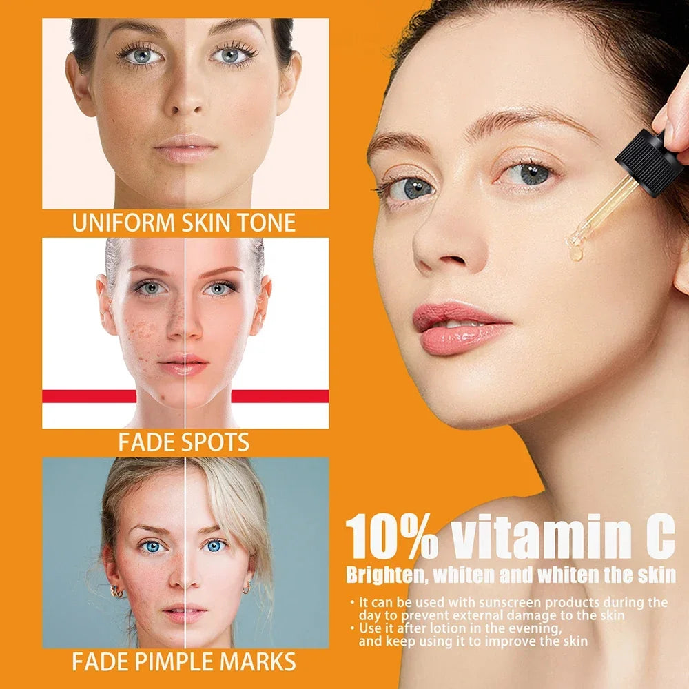 Vitamin C Serum for Face Whitening Hylauronic Acid