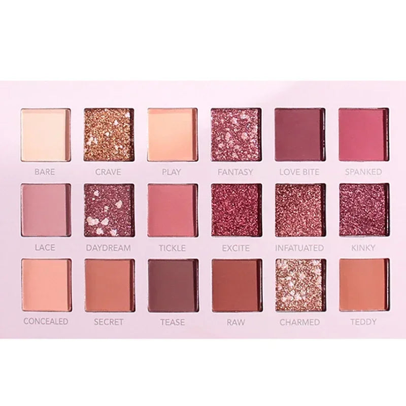 Eyeshadow Palette With Makeup Mirror