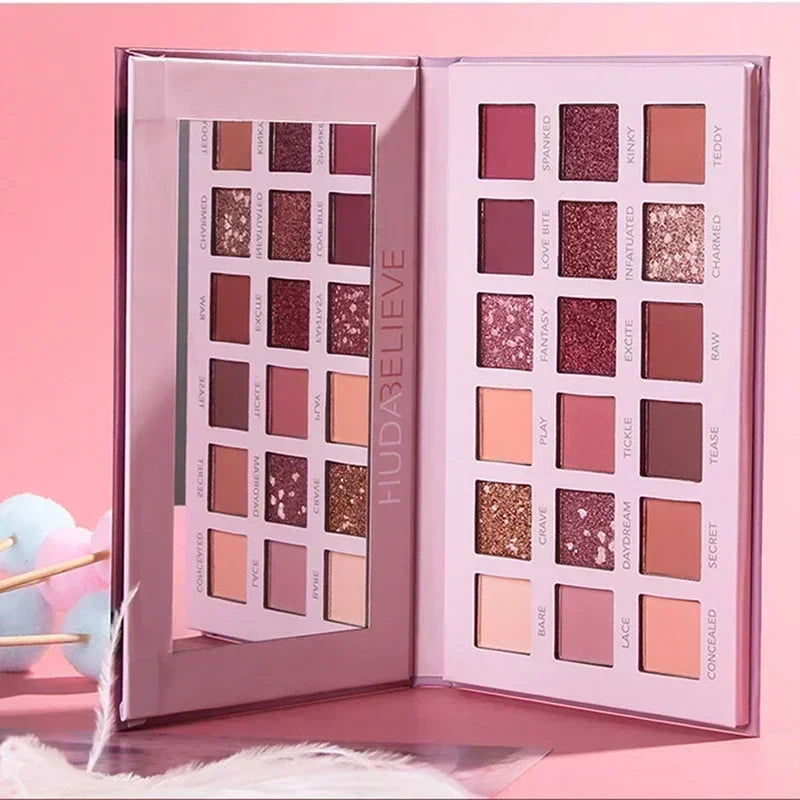 Eyeshadow Palette With Makeup Mirror