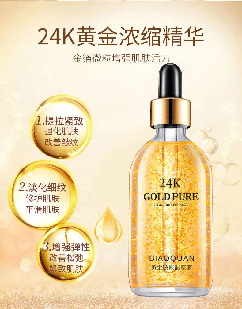 24k Gold Hyaluronic Acid Nicotinamide Face Serum