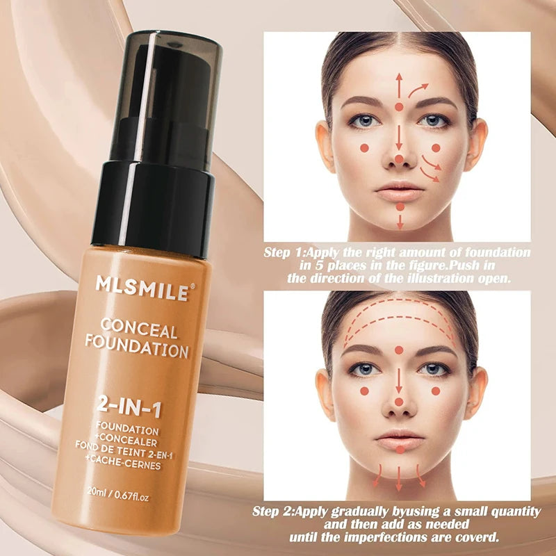 Face Foundation Cream Oil-Control Matte BBCream